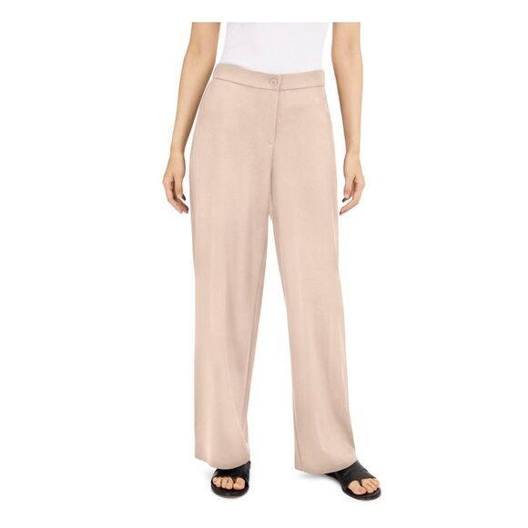 EILEEN FISHER Womens Beige Straight leg Pants XL